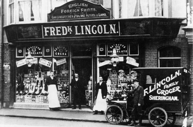 Fred Lincoln victorian shop men